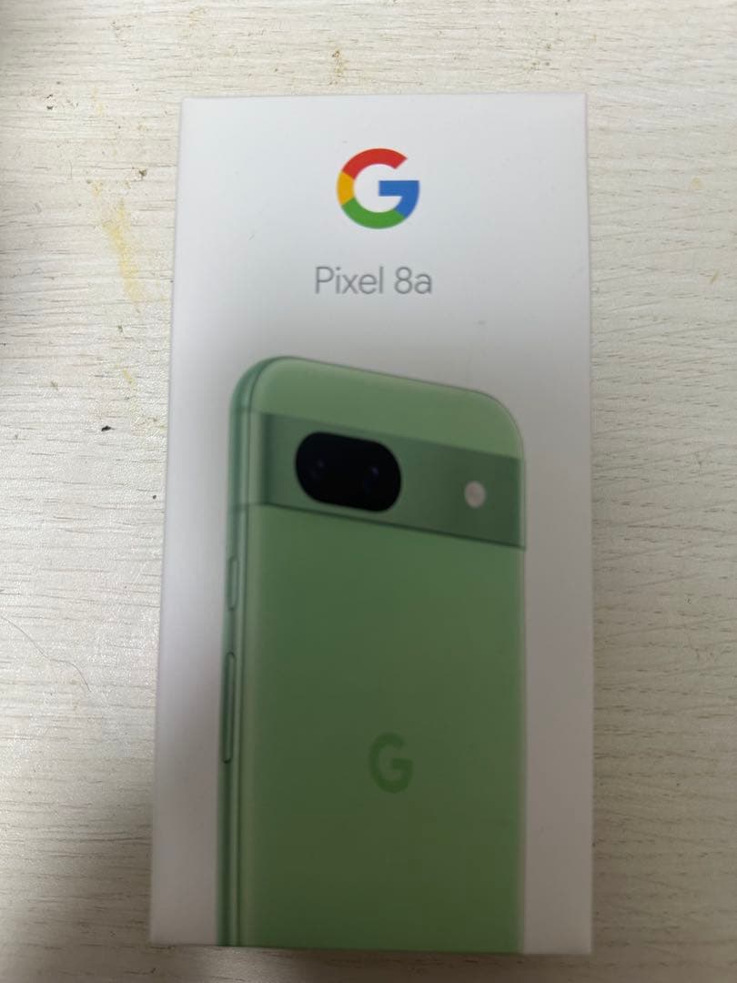 Pixel8a (Google)アロエ 本体　ケース付き　SIMフリー