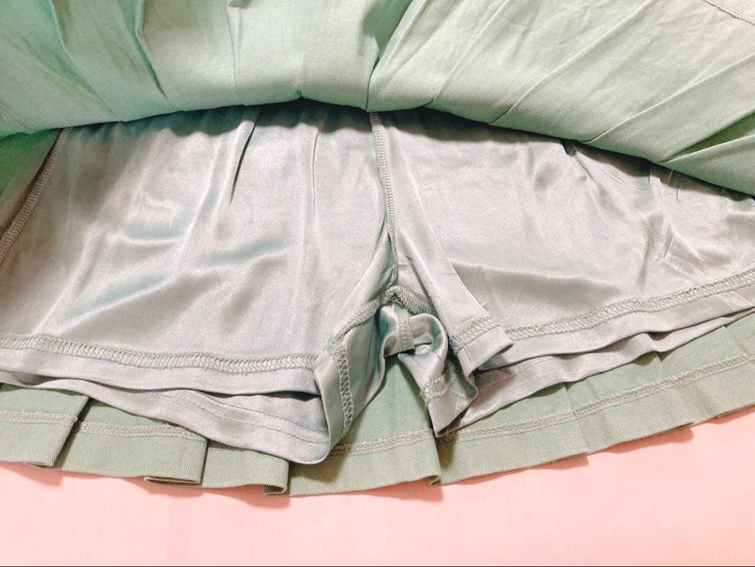 【お取置き専用】FR2 月桃　独占カラー ティファニーブルー プリーツスカート