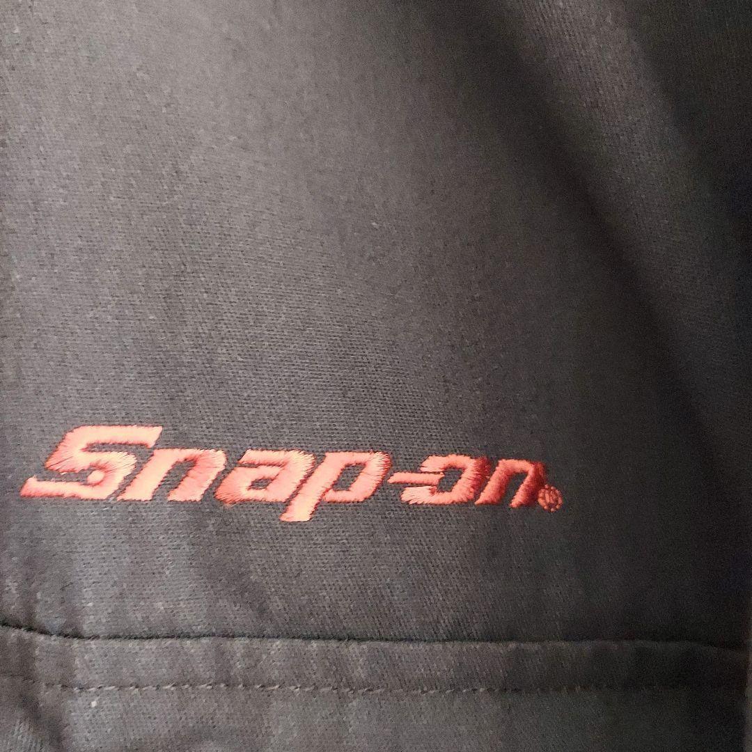 【Snap-on】美品 スナップオン オールインワン 刺繍 2L ネイビー