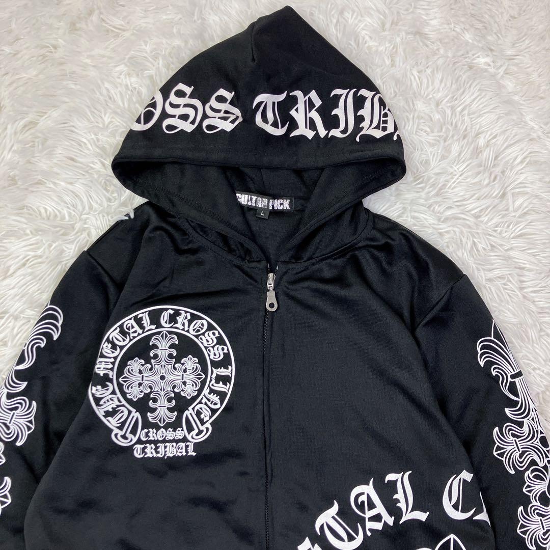 【専用】クロスダガープリント　セットアップ　ジャージ　90's y2k Lサイズ