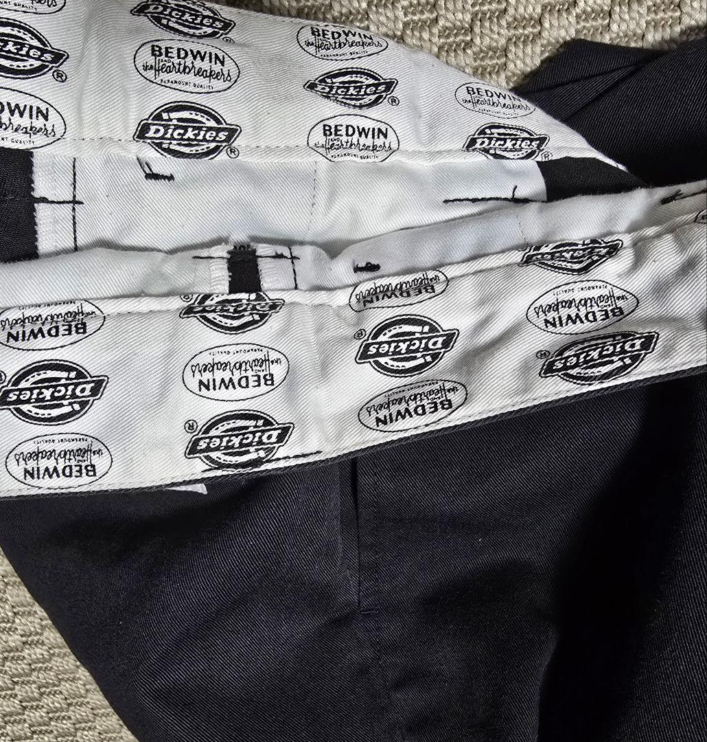 Dickies BEDWIN コラボ ワークパンツ ブラック