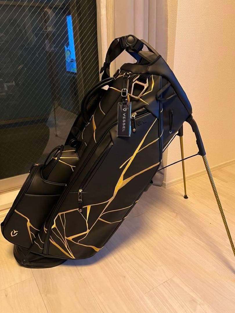 VESSEL(ベゼル) キャディバッグ KINTSUGI(金継ぎ)