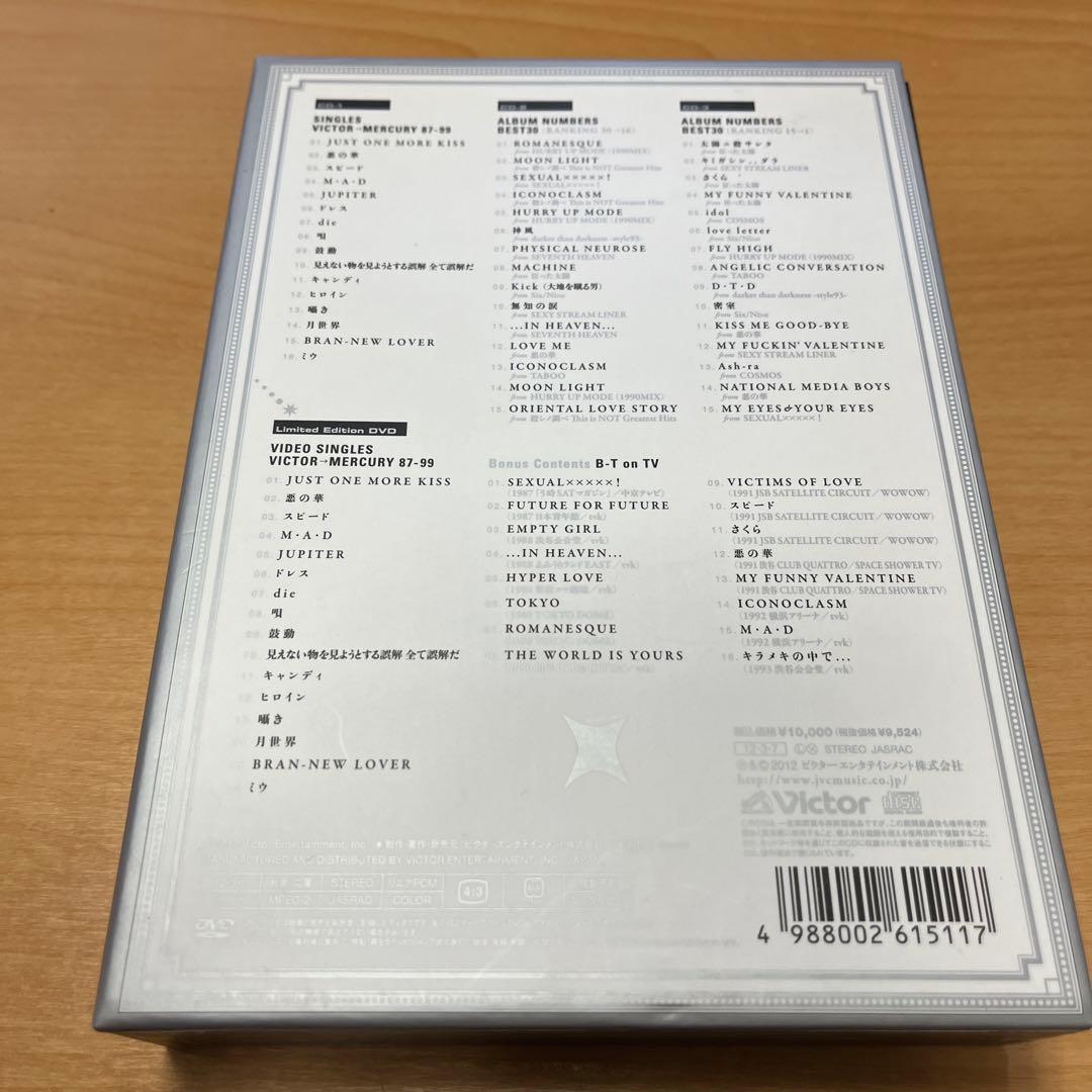 BUCK-TICK　CATALOGUE VICTOR→MERCURY 87-99