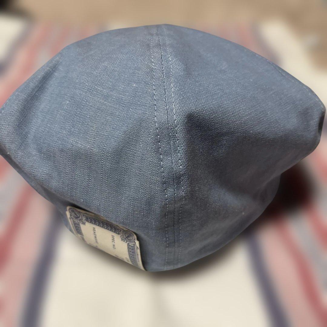 H.W. DOG&CO青 キャスケット 38