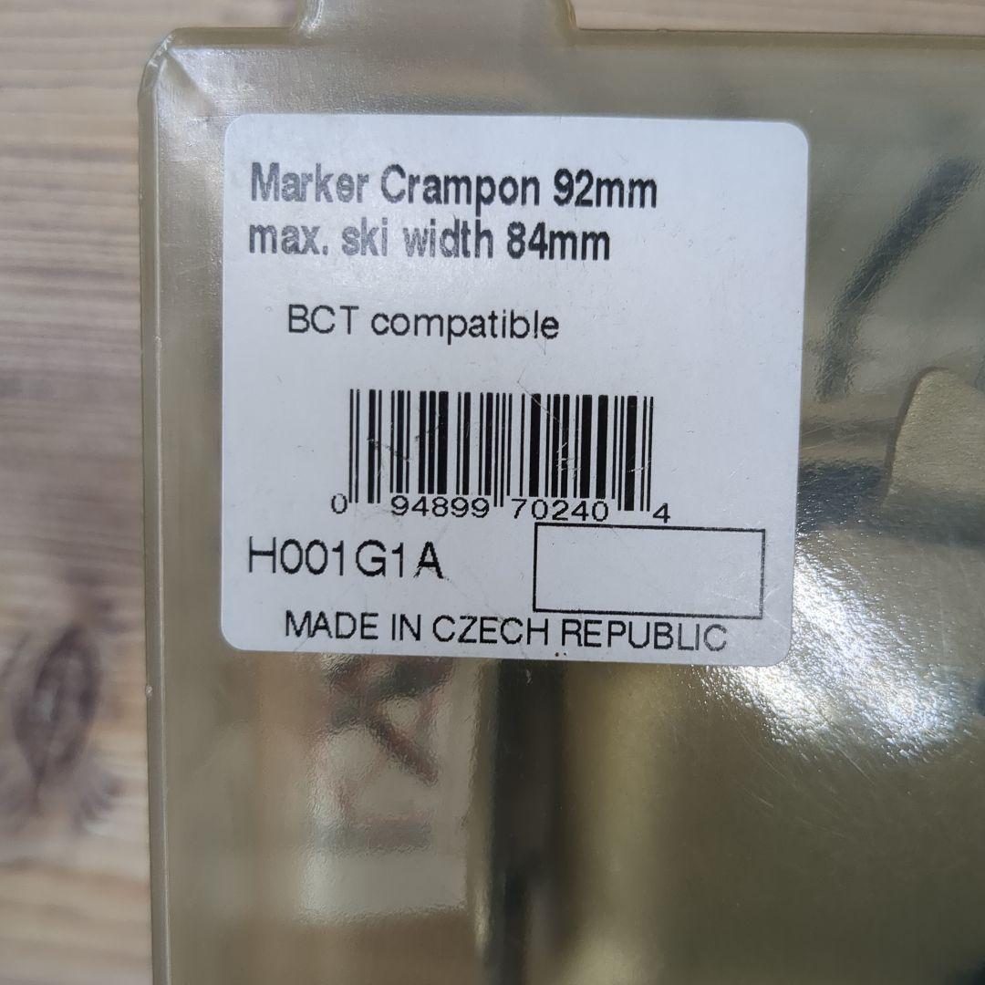 マーカー　クランポン92mmワンセット