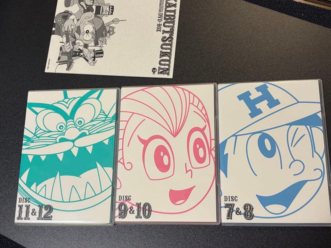 怪物くん dvd box 上巻 下巻 モノクロ版 TVアニメ 動作品