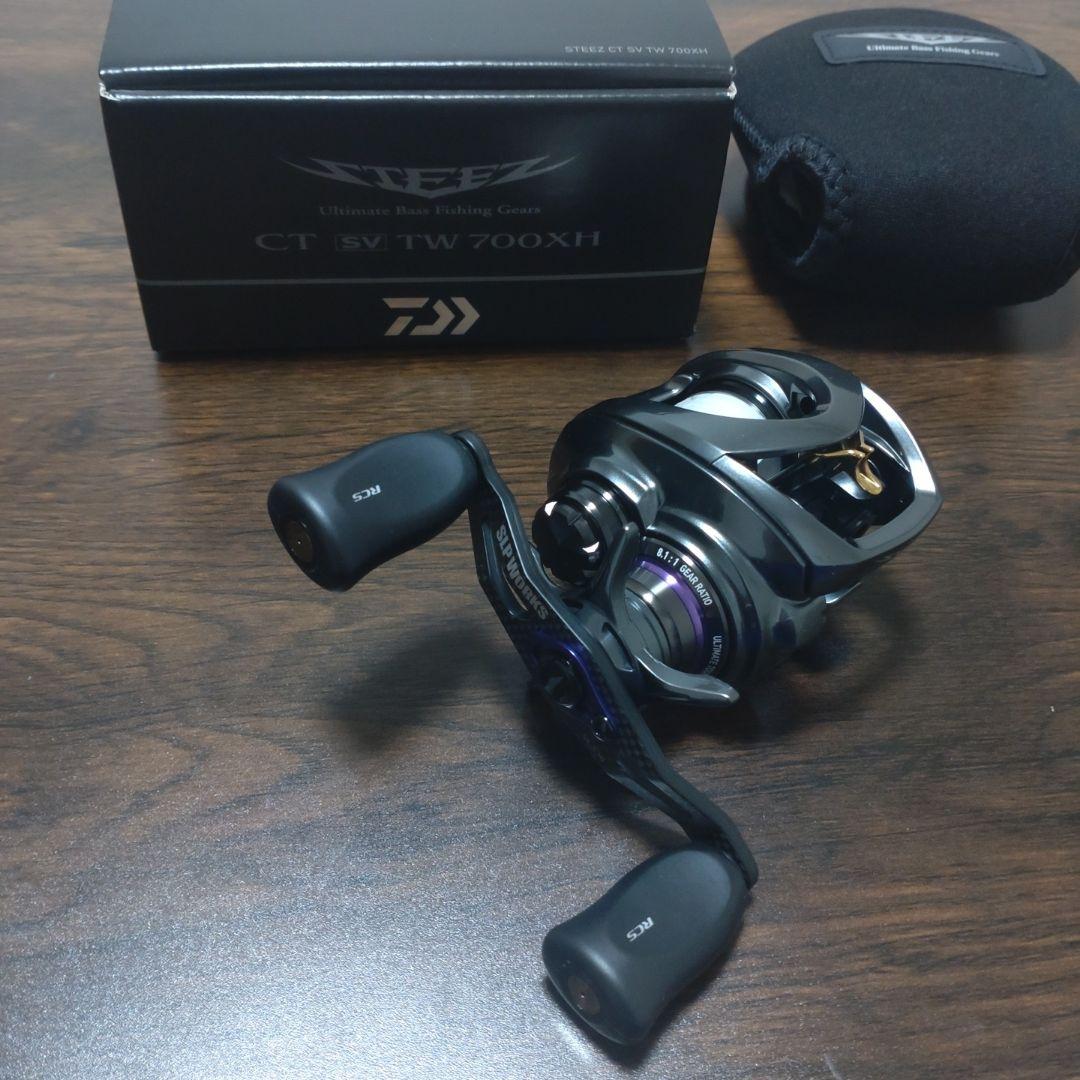 美品ダイワ　スティーズ CT SV TW 700XH SLP カーボンハンドル
