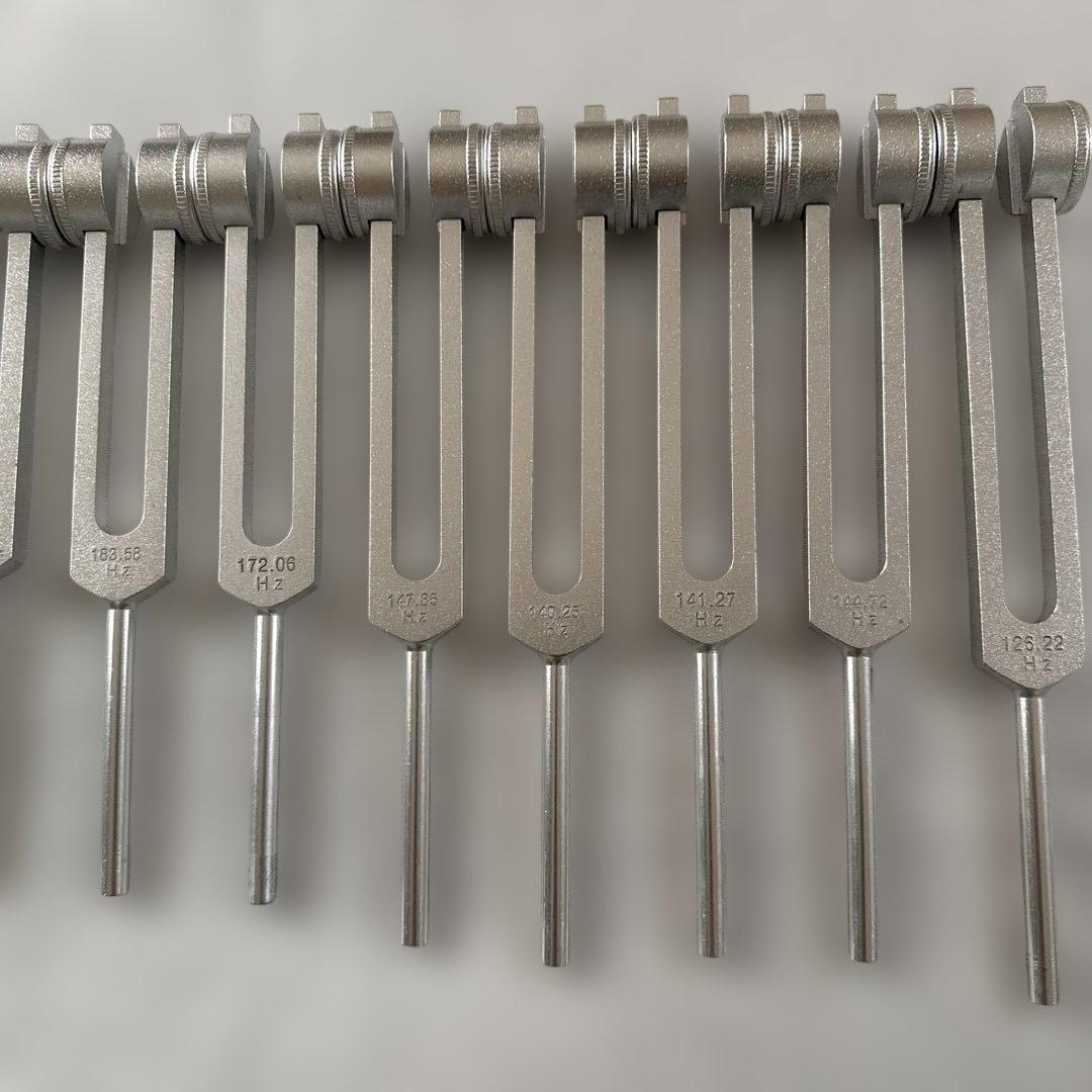 ドイツ製　惑星音叉11本にzodiac付き！