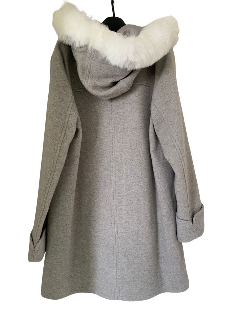 【新品未使用タグ付き】メゾピアノ　ファー付き　ダッフルコート　160