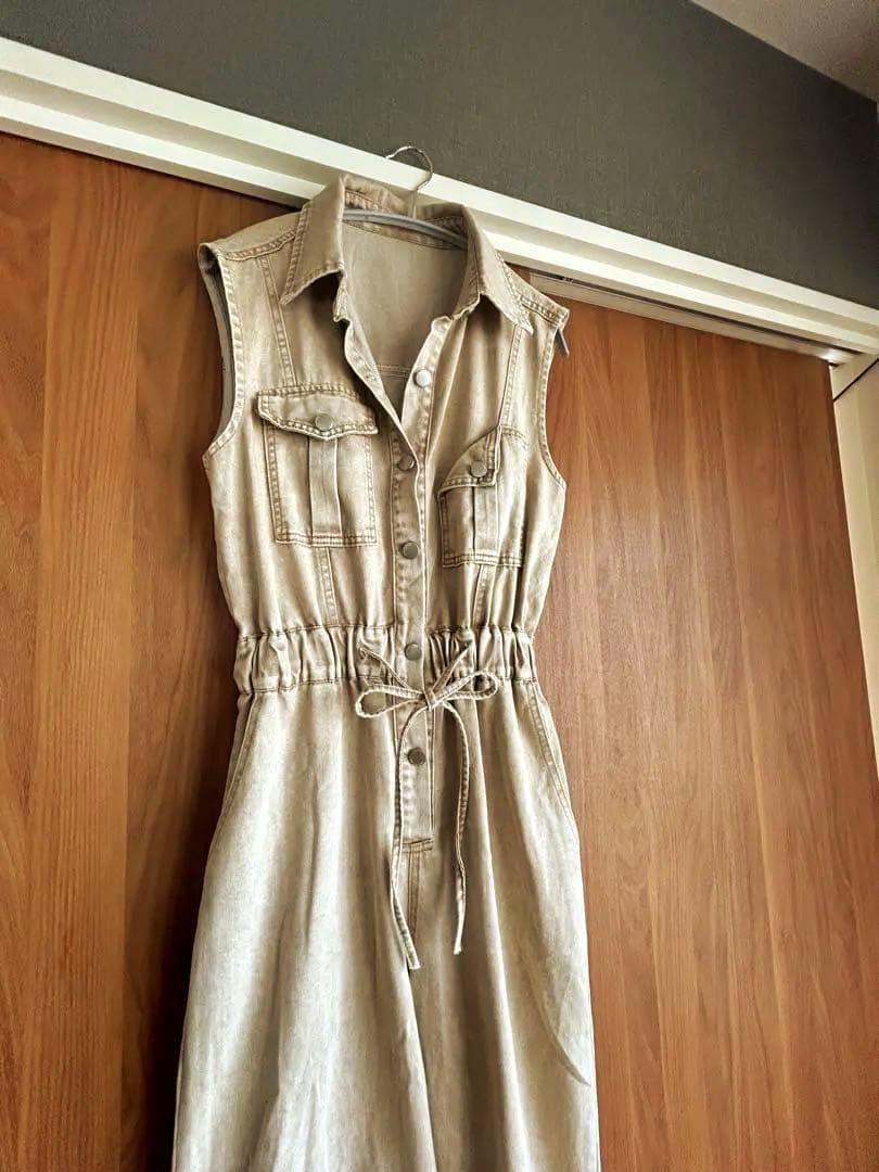 ESICA デニムオールインワン