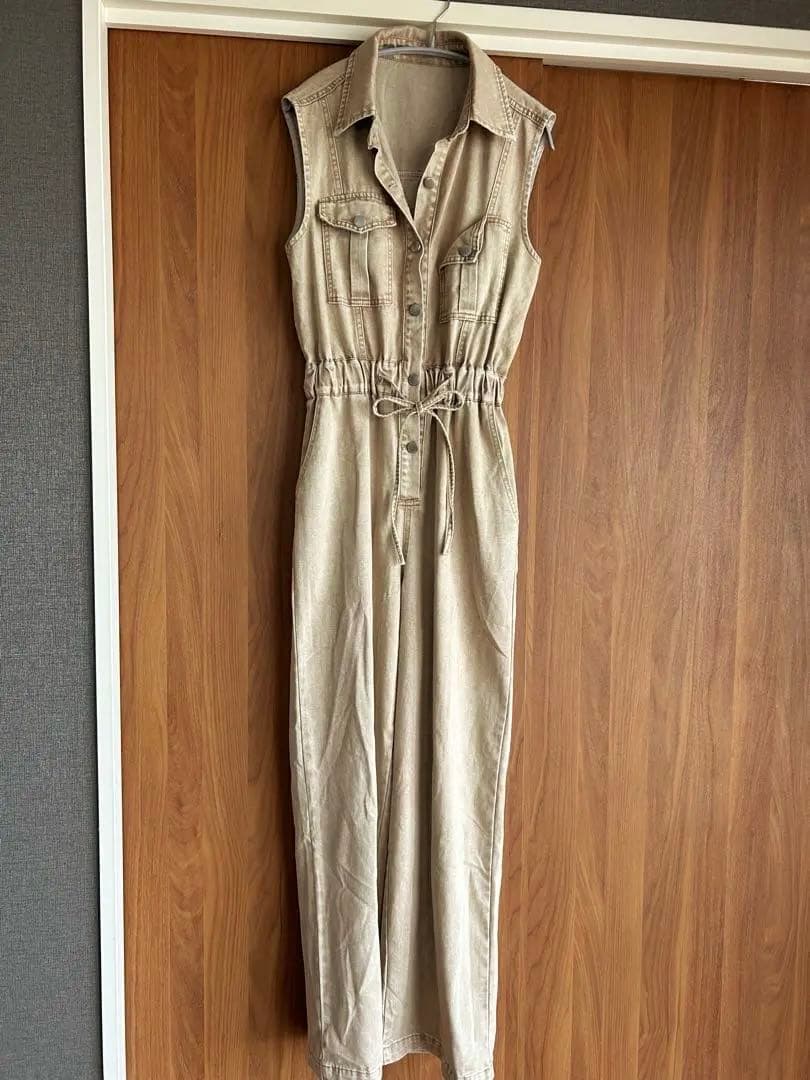 ESICA デニムオールインワン