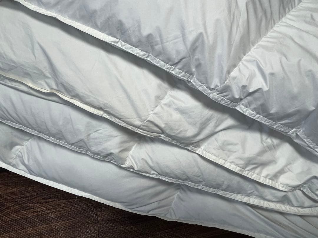 NITORI カルフワ 羽毛 ダウン 掛け布 クイーンサイズ 220x210