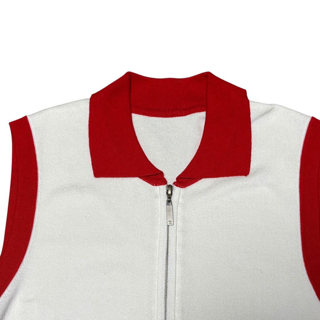 CHANEL シャネル ココマーク ジップアップベスト