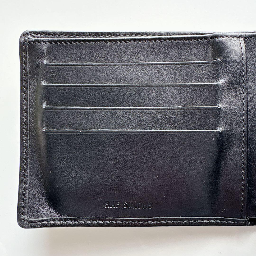 Raf Simons 19aw 財布 ウォレット 黒 本革 ラフシモンズ 希少