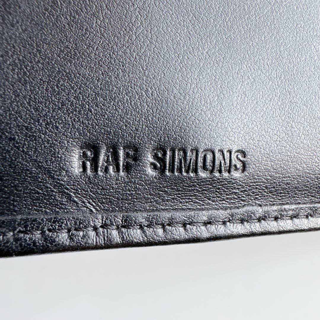 Raf Simons 19aw 財布 ウォレット 黒 本革 ラフシモンズ 希少