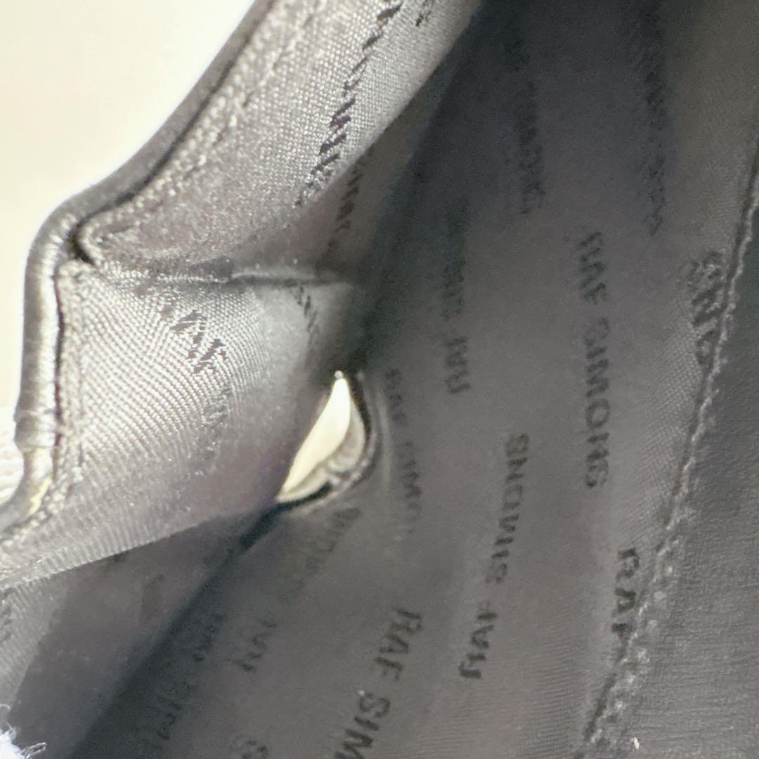 Raf Simons 19aw 財布 ウォレット 黒 本革 ラフシモンズ 希少