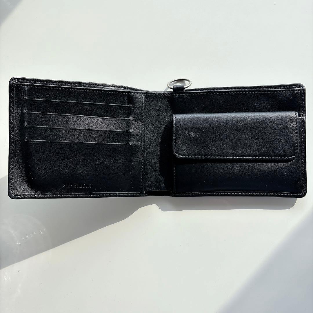 Raf Simons 19aw 財布 ウォレット 黒 本革 ラフシモンズ 希少