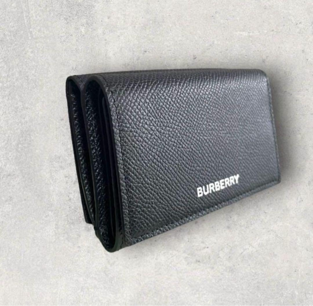 BURBERRY バーバリー LARK 三つ折り財布 ブラック 黒