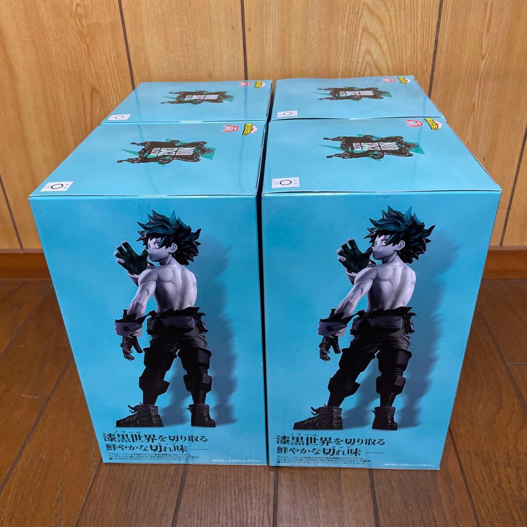 僕のヒーローアカデミア　Noir Edge collection 4個セット