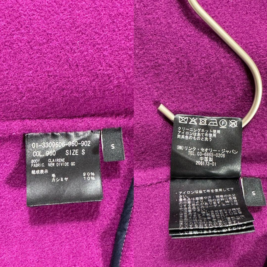 美品✨23AW セオリー クレアリーンジャケット ダブルフェイス ウールカシミア