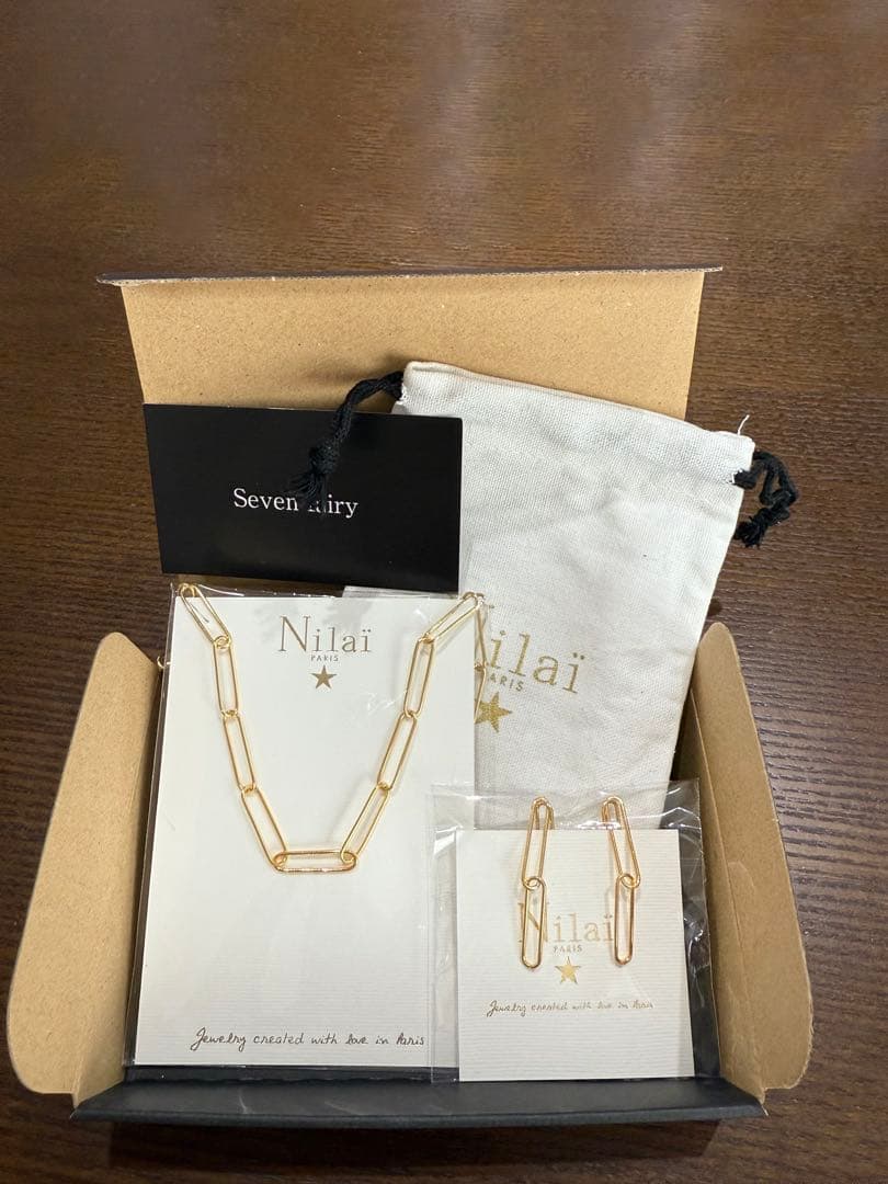 セブンフェアリー　seven fairy マキシジュード　ネックレス　ピアス