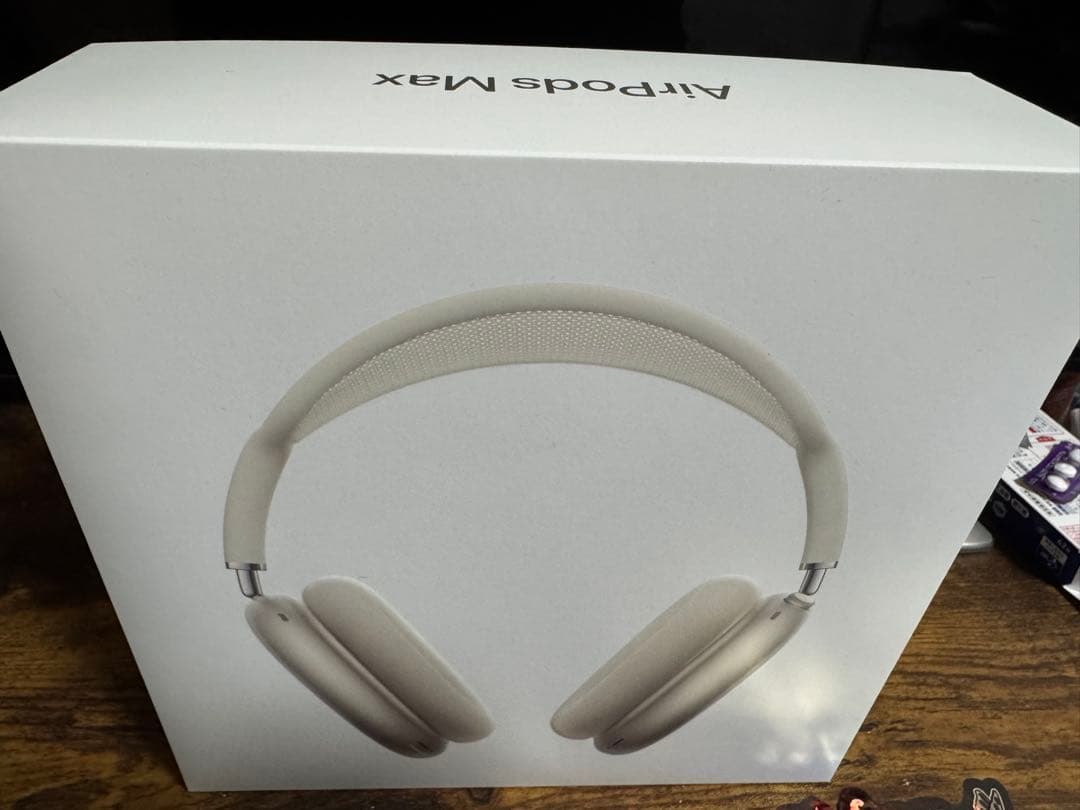 AirpodsMAX-スターライトオーバーイヤー型