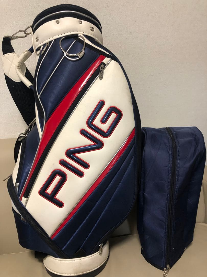 【送料込み】希少　ピン　PING キャディバッグ　メンズ　レディース