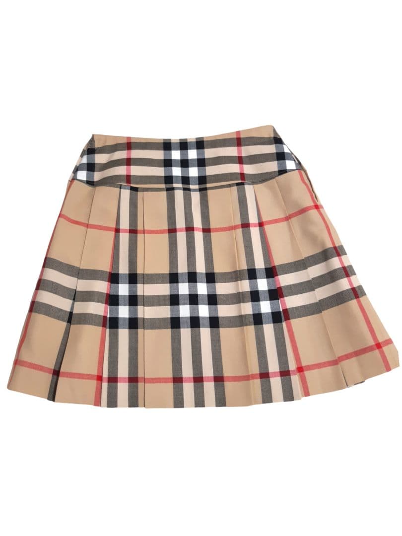 BURBERRY LONDON メガチェック プリーツスカート 巻きスカート