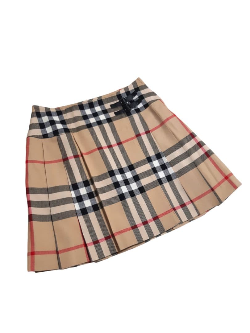 BURBERRY LONDON メガチェック プリーツスカート 巻きスカート