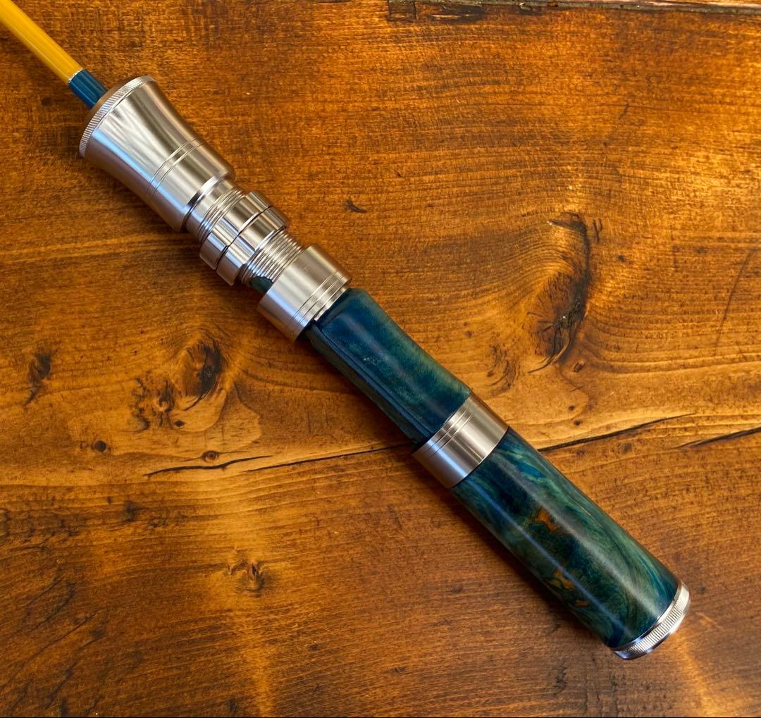 新品未使用　トラウトロッド　スピニングロッド　56UL スタビライズドウッド