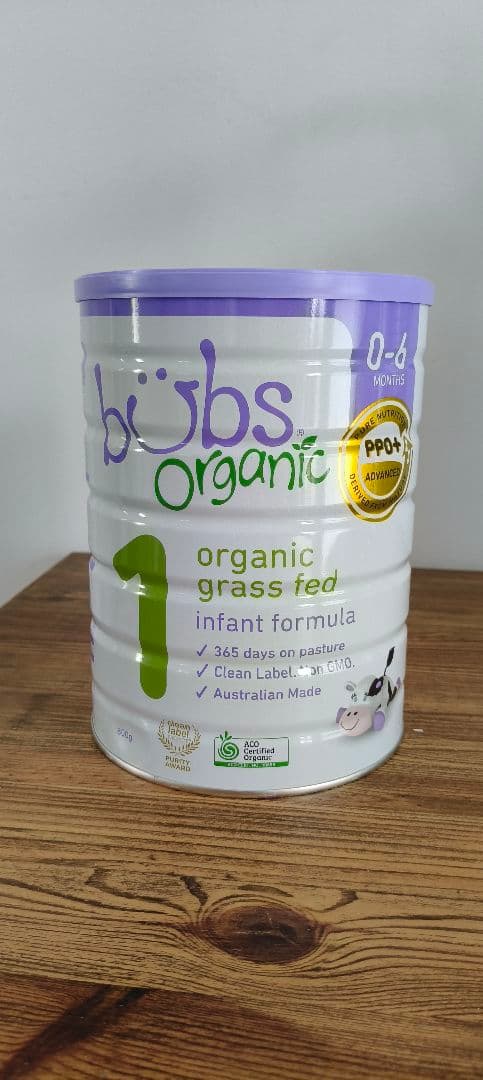 Bubs オーガニック粉ミルク step1（0-6ヶ月）２缶セット！！