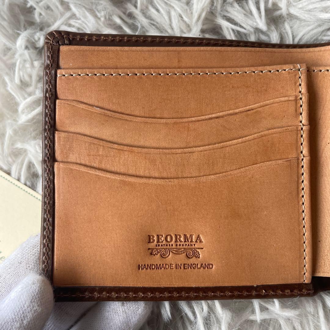 【未使用級】べオーマ 二つ折り ヴィンテージブライドル 定価71500