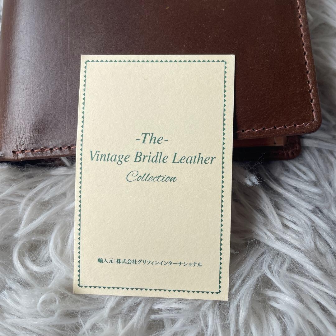 【未使用級】べオーマ 二つ折り ヴィンテージブライドル 定価71500