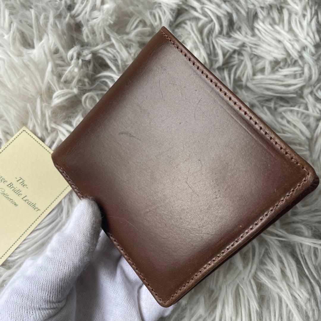 【未使用級】べオーマ 二つ折り ヴィンテージブライドル 定価71500