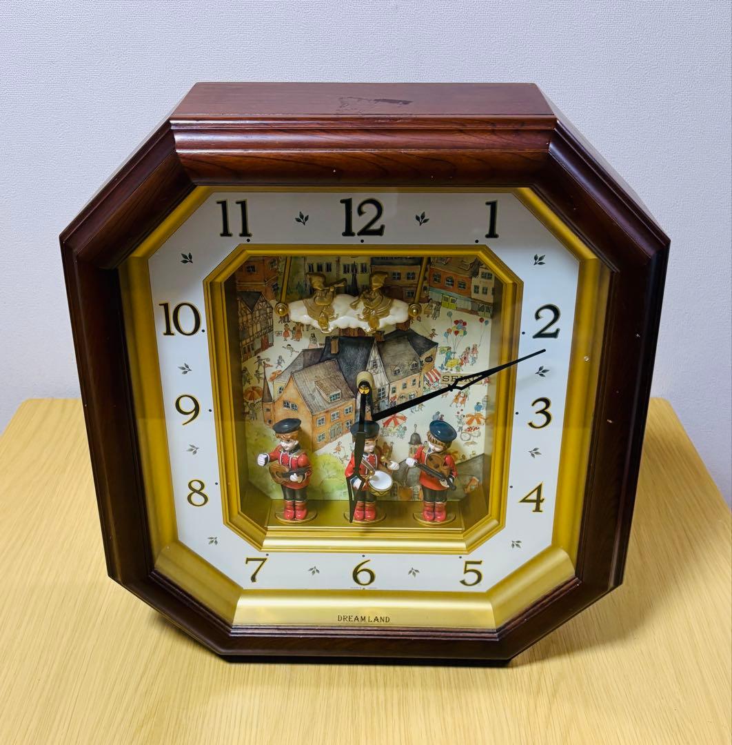 SEIKO からくり時計 ドリームランド RE511B 掛時計 セイコー