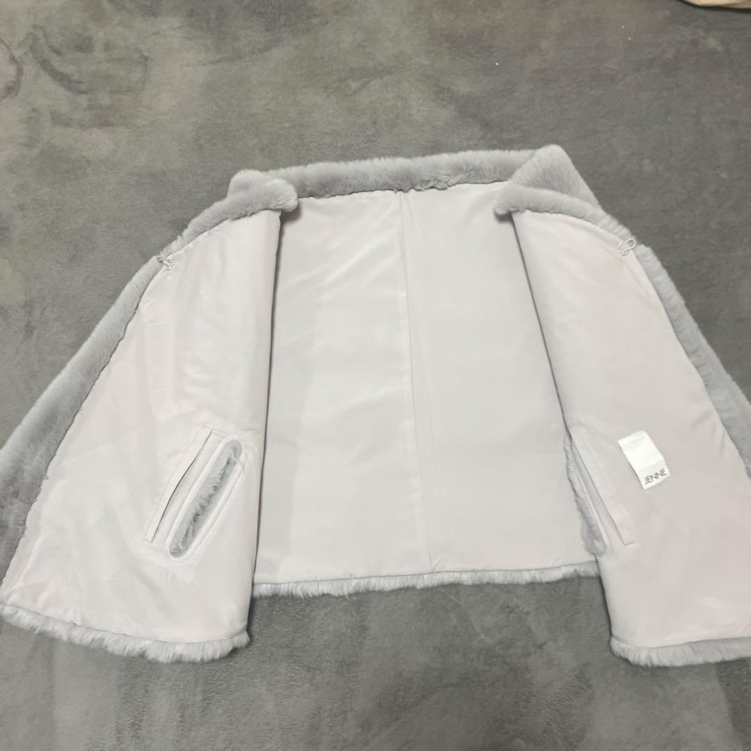 ライトグレー ポンチョ フリーサイズ