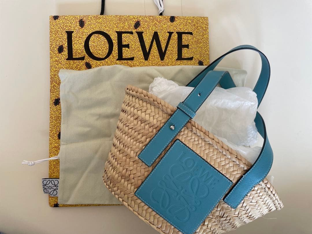 セール　美品 LOEWE ロエベ かごバッグ スモール