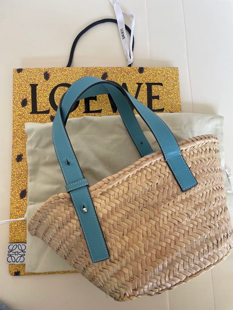 セール　美品 LOEWE ロエベ かごバッグ スモール