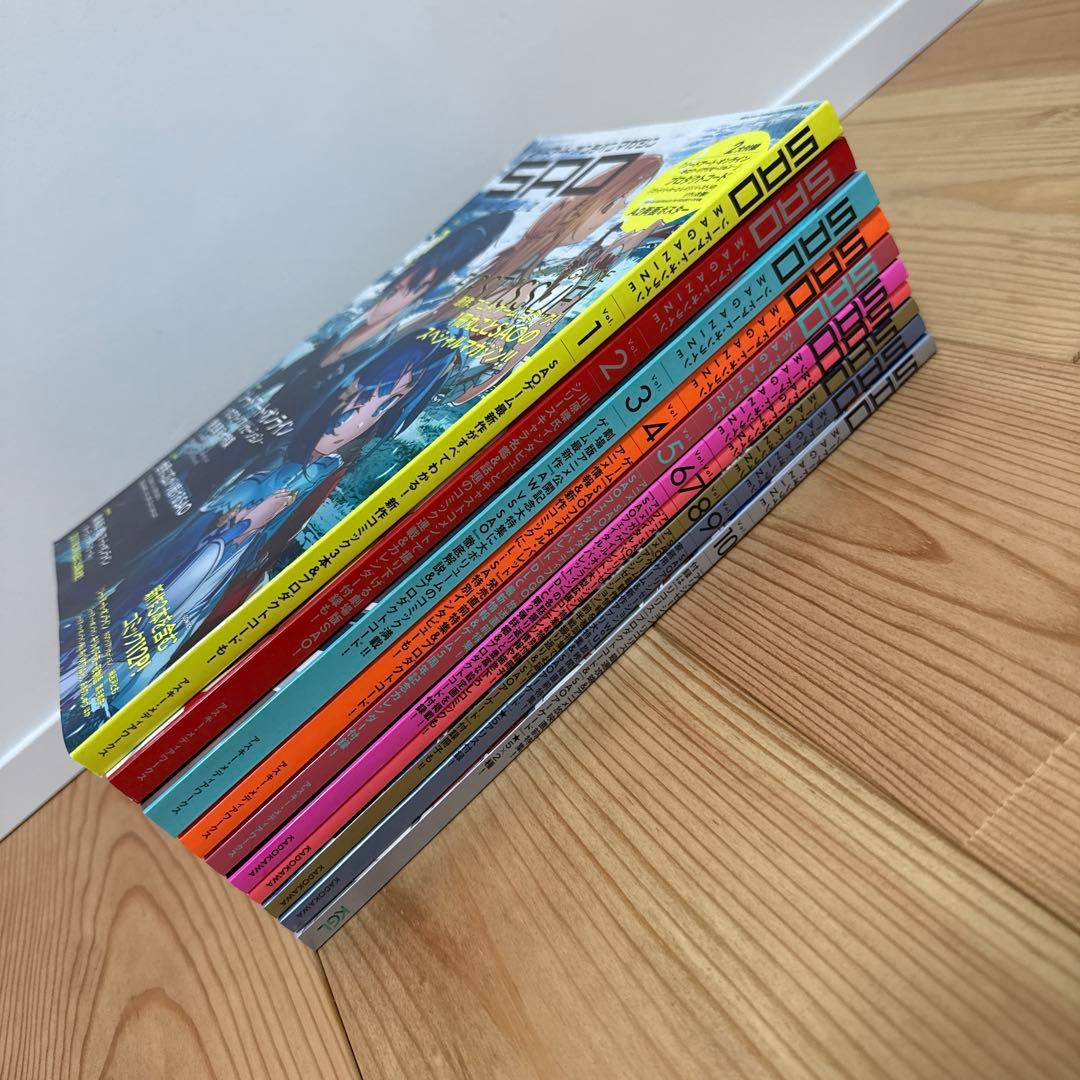 ソードアートオンラインマガジン1〜10巻セット＋おまけ