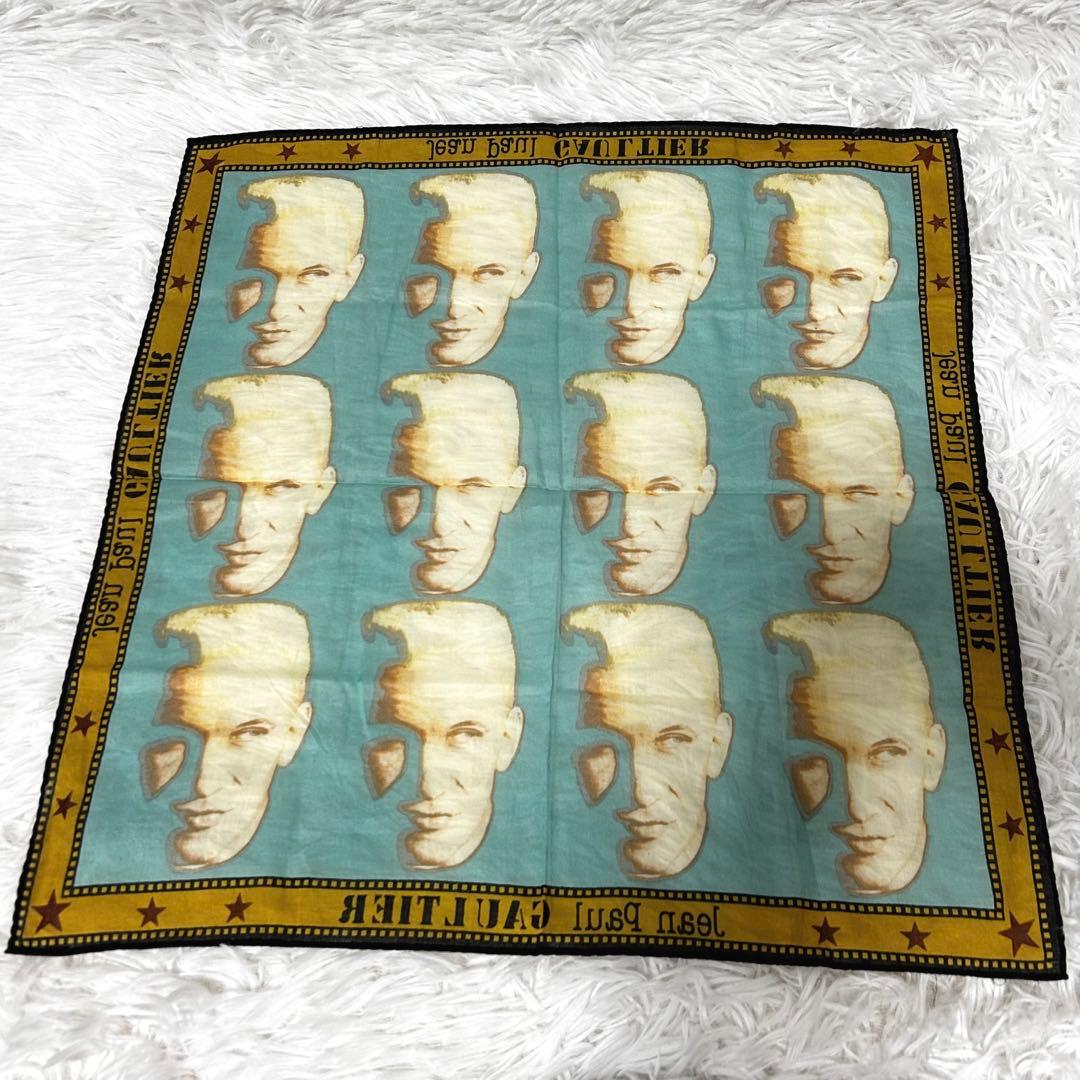 【希少】【Jean Paul GAULTIER】ジャンポールゴルチエ ハンカチ