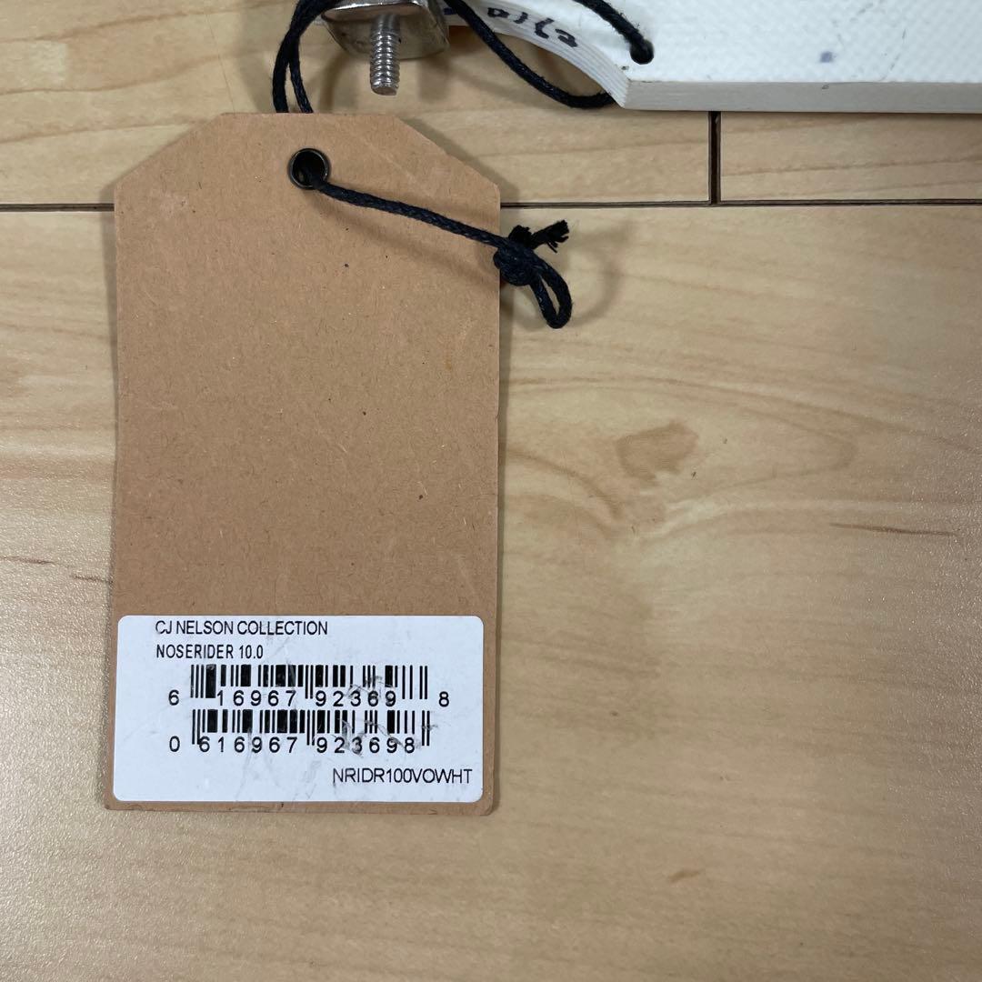 希少 新品未使用 シングルフィンCJ NELSON NOSERIDER 10