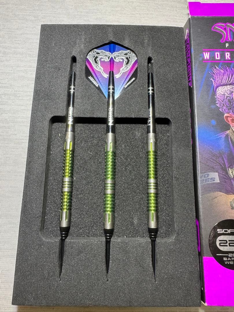 【ダーツ バレル】マンバ2 ピーターライト レッドドラゴン