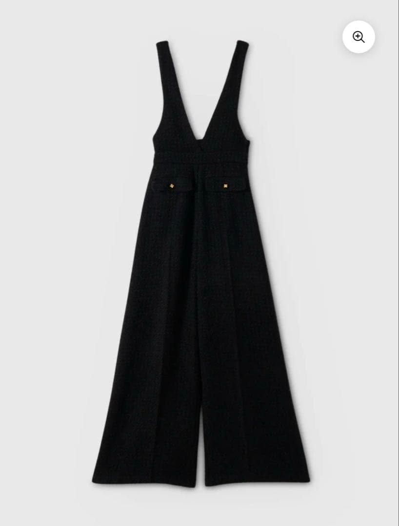 eimy istoire ツイードサロペットパンツ 36