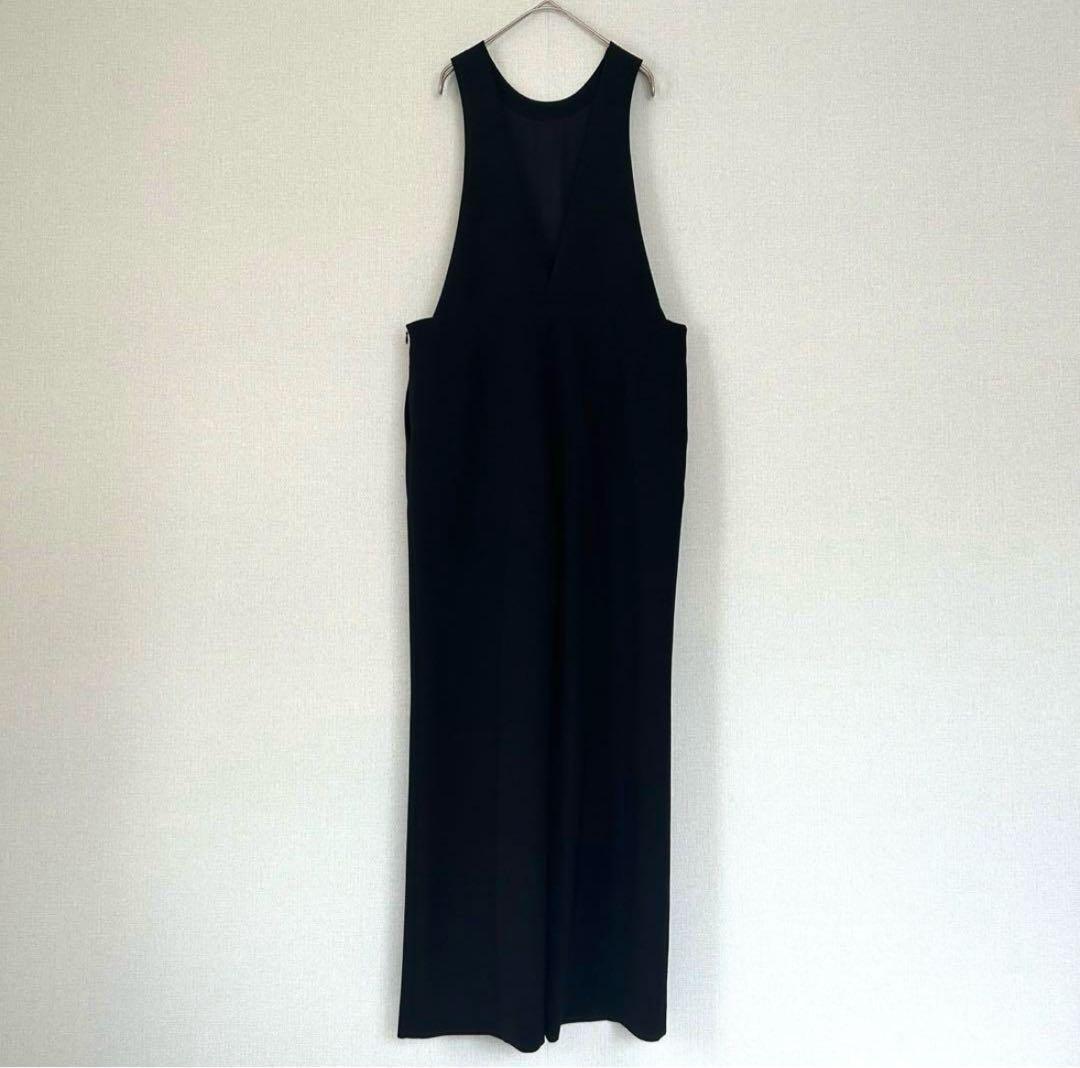 plage プラージュ サロペット 38 ブラック salopette