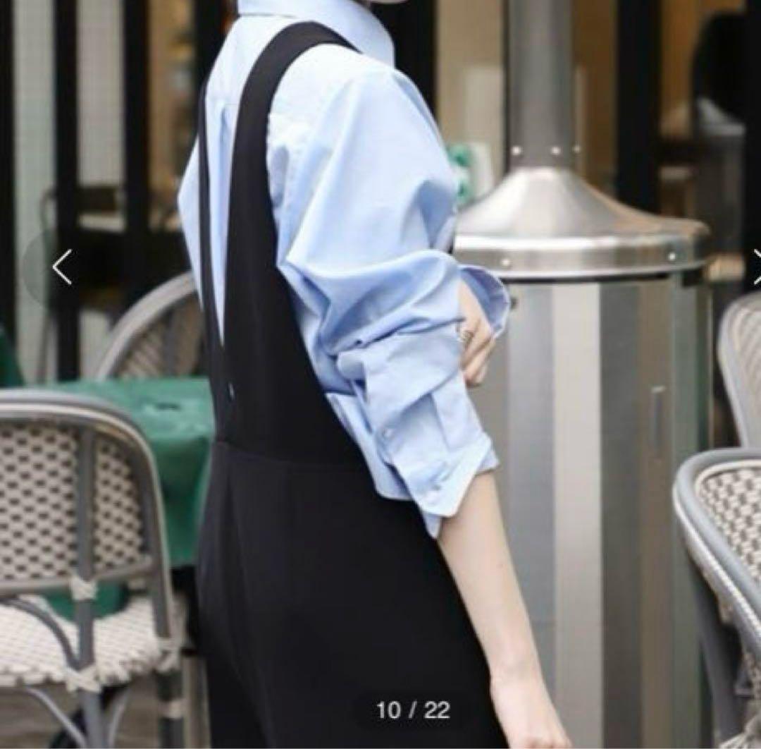 plage プラージュ サロペット 38 ブラック salopette