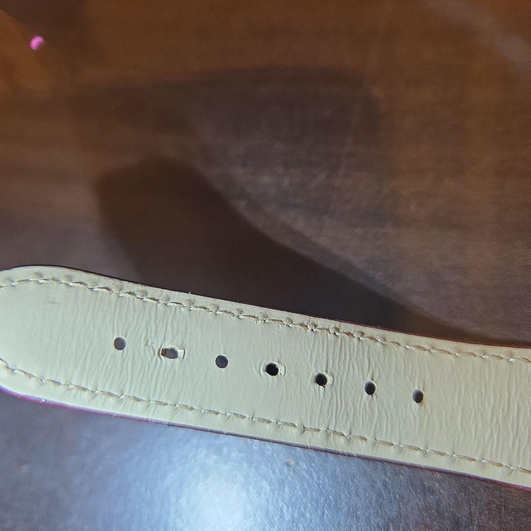 Cartier　カルティエ　タンクマストLM　バーガンディカラー　純正ベルト