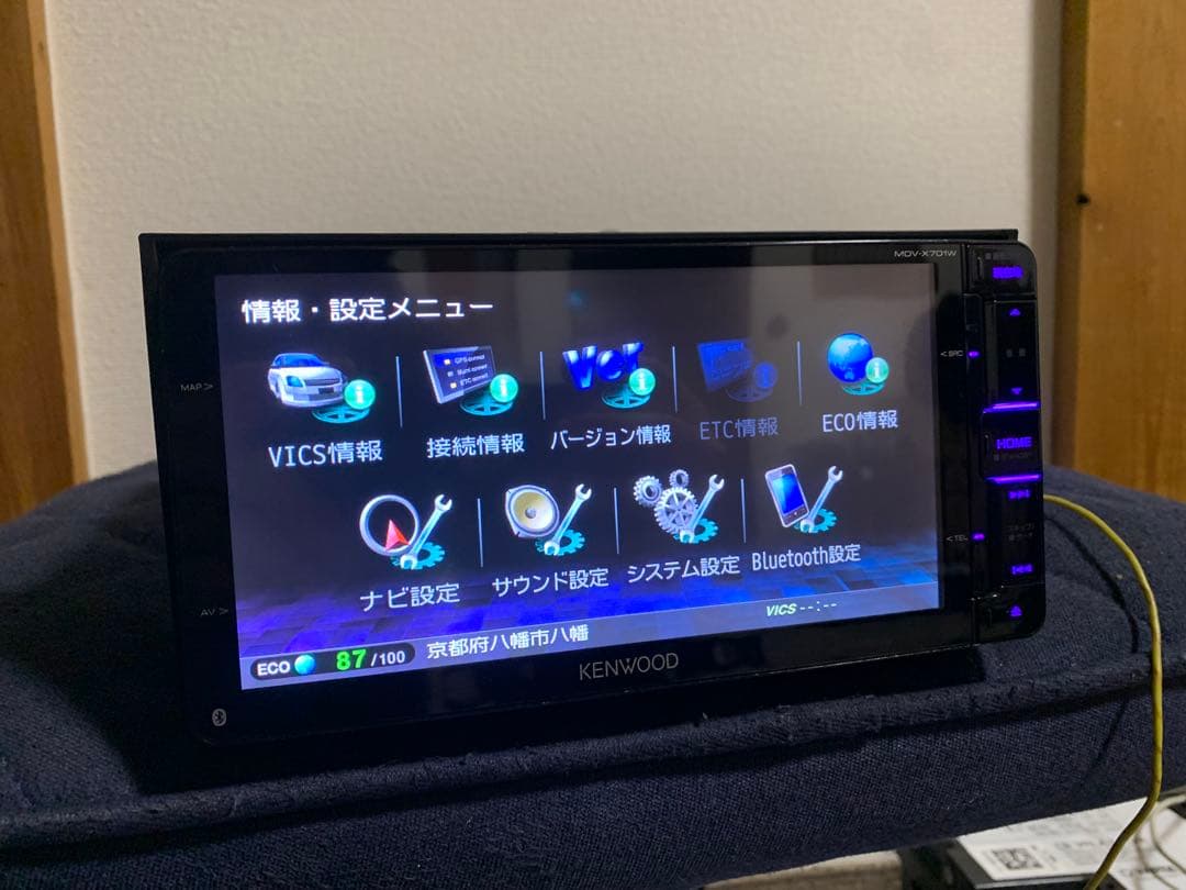 カーナビ KENWOOD MDV-X701W