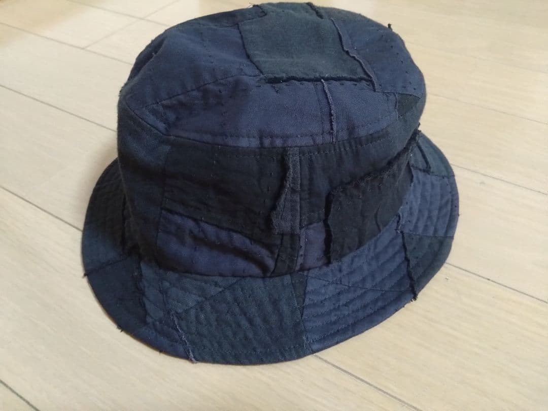 帽子 KUON BORO Bucket Hat (Black)