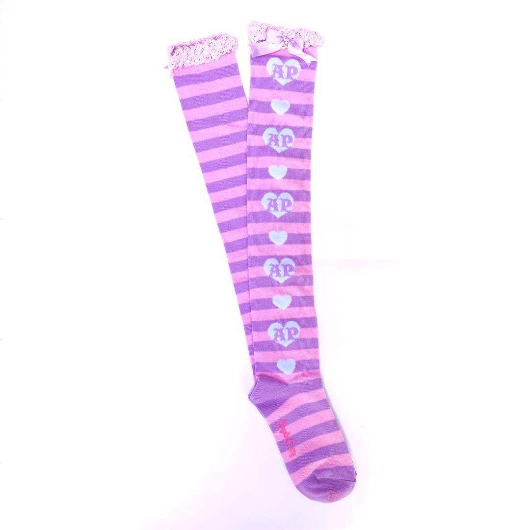 Angelic Pretty★【新品】ラブボーダーオーバーニー