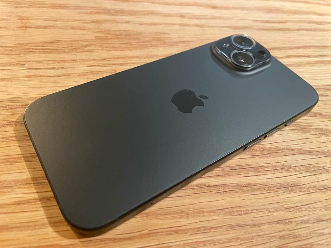 【美品】【訳有り】Apple iPhone 15 128GB ジャンク　ブラック